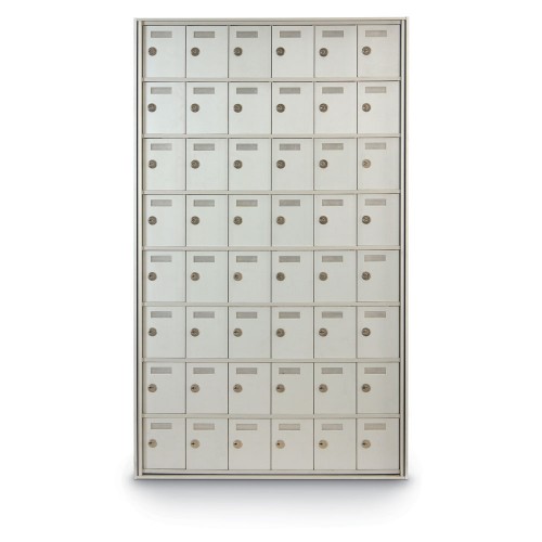 48 Door Private Use Rear Loading Horizontal Mailbox