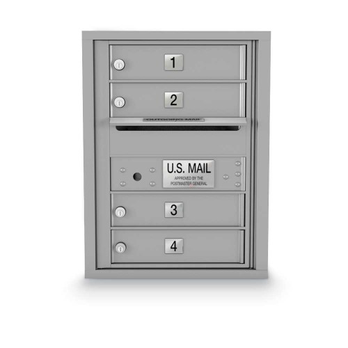 4 Door 4C Horizontal Mailbox