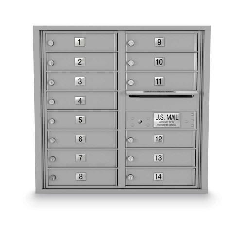14 Door 4C Horizontal Mailbox