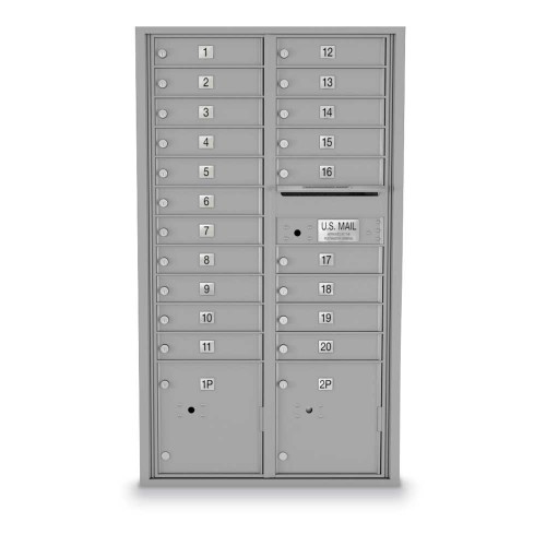20 Door 4C Horizontal Mailbox
