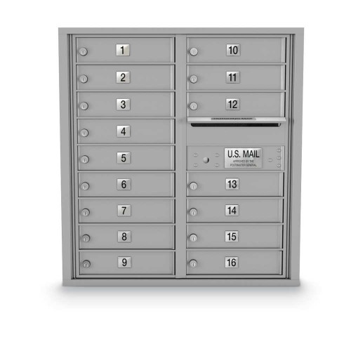 16 Door 4C Horizontal Mailbox
