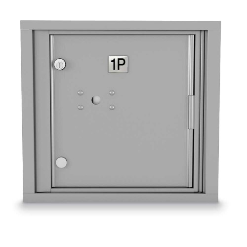 1 Parcel Locker 4C Horizontal Mailbox