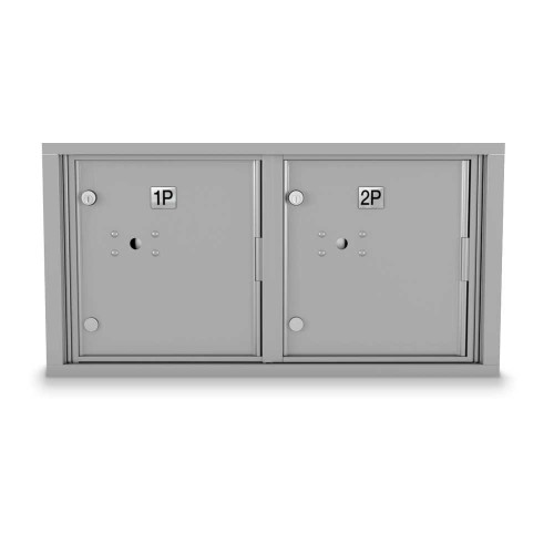 2 Parcel Locker 4C Horizontal Mailbox