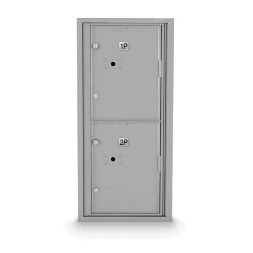 2 Parcel Locker 4C Horizontal Mailbox