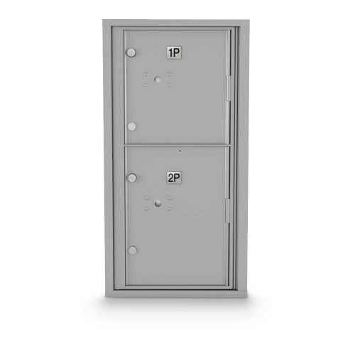 2 Parcel Locker 4C Horizontal Mailbox