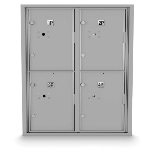 4 Parcel Locker 4C Horizontal Mailbox