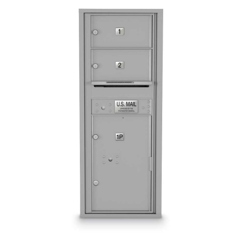 2 Door Over-sized 4C Horizontal Mailbox