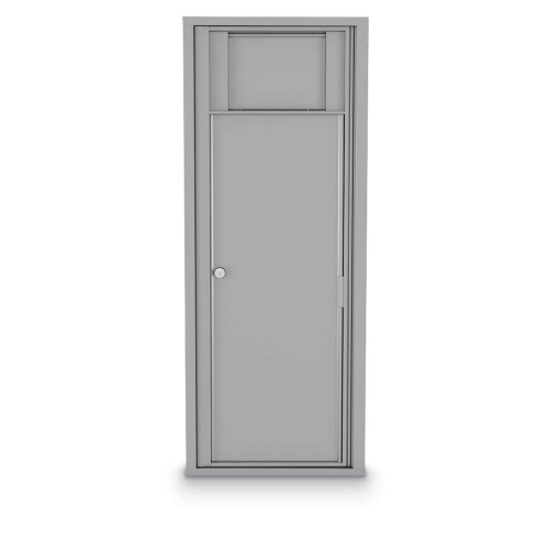 1 Waste Receptacle 4C Horizontal Mailbox