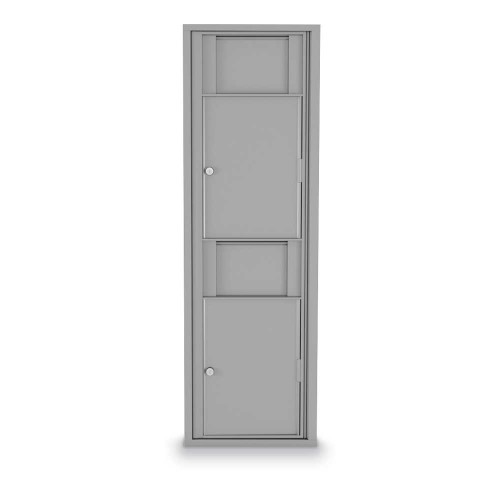 2 Waste Receptacle 4C Horizontal Mailbox