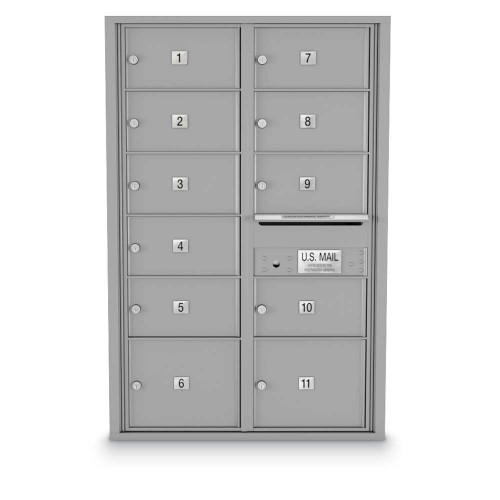 11 Door Over-sized 4C Horizontal Mailbox