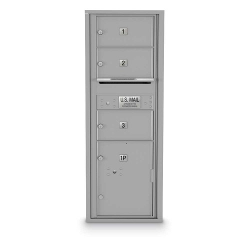 3 Door Over-sized 4C Horizontal Mailbox