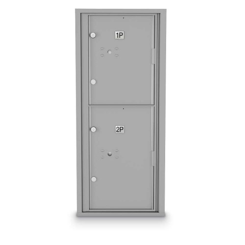 2 Parcel Locker 4C Horizontal Mailbox