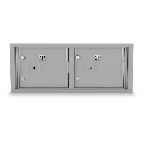2 Parcel Locker 4C Horizontal Mailbox