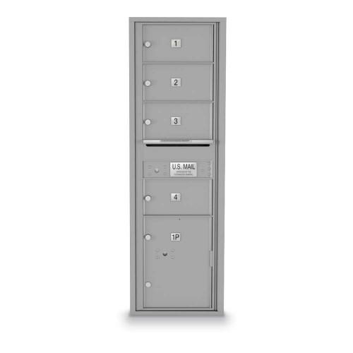 4 Door Over-sized 4C Horizontal Mailbox