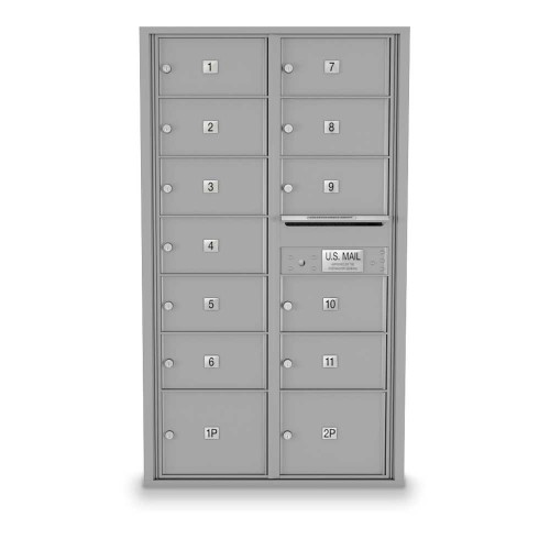 13 Door Over-sized 4C Horizontal Mailbox