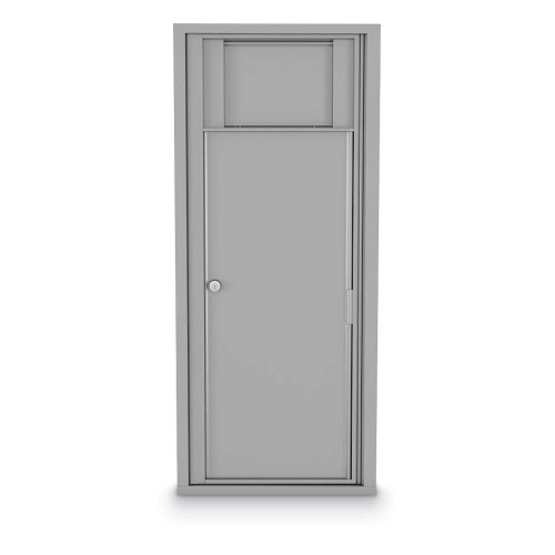 1 Waste Receptacle 4C Horizontal Mailbox