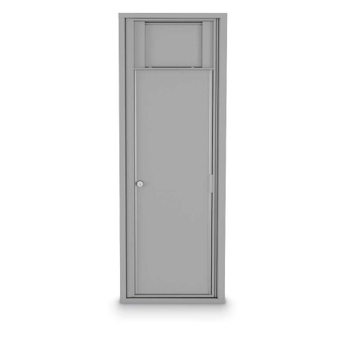1 Waste Receptacle 4C Horizontal Mailbox