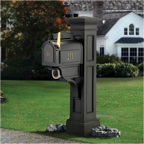 Liberty Mail Post, Black or White