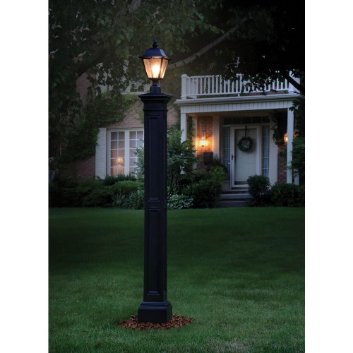 Liberty Lamp Post Without Mount, Black or White