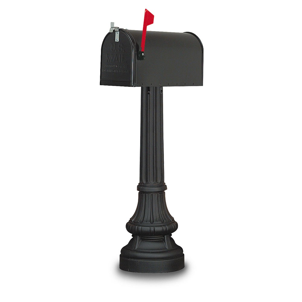 Everette Classic Colonial Residential Mailbox & Post