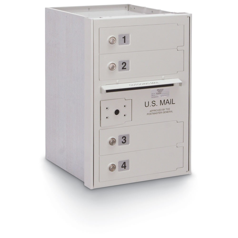 4 Door High Security 4C Horizontal Mailbox