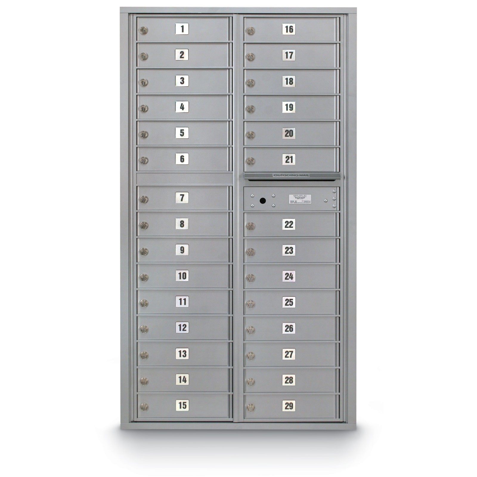 29 Door 4C Horizontal Mailbox