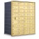 35 Door Private Use Front Loading Horizontal Mailbox - Gold