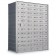 59 Door Private Use Front Loading Horizontal Mailbox - Silver
