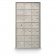20 Door Front Loading 4B+ Horizontal Mailbox - Silver