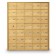 34 Door Front Loading 4B+ Horizontal Mailbox - Gold