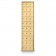 30 Door Private Use Rear Loading Horizontal Mailbox - Gold