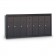 7 Door Recessed Vertical Mailbox - Bronze