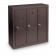 3 Door Surface Mount Vertical Mailbox - Bronze