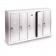 5 Door Surface Mount Vertical Mailbox - Silver