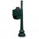 Augusta 1812 Residential Mailbox & Post - Green