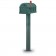 Durham 1092 Residential Mailbox & Post  - Green