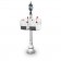 Illuminated Camrose 1092 Double Residential Mailboxes & Post - White