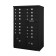 16 Door F-Spec Cluster Box Unit, Black - NO PEDESTAL