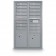 16 Door 4C Horizontal Mailbox - 2 Parcel Lockers