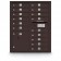 15 Door 4C Horizontal Mailbox - 1 Parcel Locker