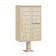 13-Door F-Spec Cluster Box Unit with Pedestal, Sandstone