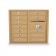 12 Door 4C Horizontal Mailbox