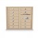 12 Door 4C Horizontal Mailbox