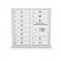 13 Door 4C Horizontal Mailbox