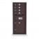 4 Door, 1 Parcel Locker 4C Horizontal Mailbox