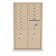 14 Door, 2 Parcel Locker 4C Horizontal Mailbox