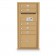 5 Door 4C Horizontal 4C Mailbox