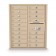 18 Door 4C Horizontal Mailbox
