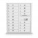 18 Door 4C Horizontal Mailbox