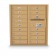 16 Door 4C Horizontal Mailbox